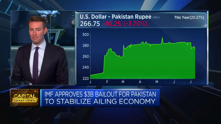 The IMF is lending $3 billion to Pakistan