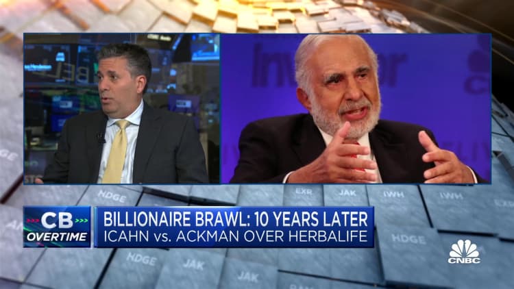 The billionaire brawl, 10 years later: Carl Icahn versus Bill Ackman over Herbalife