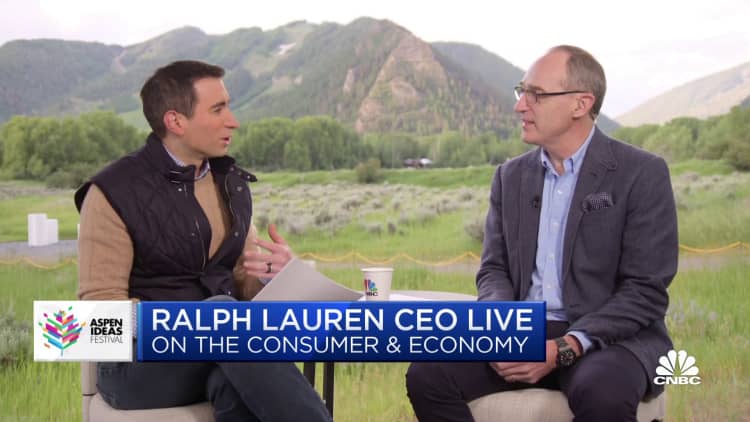 Ralph Lauren CEO on consumer spending: We're seeing them gravitating towards higher priced items