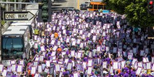 Striking workers need unemployment pay — and fast, this lawmaker says