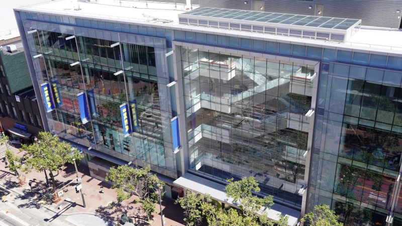 Stores are leaving San Francisco. Ikea is opening there this week