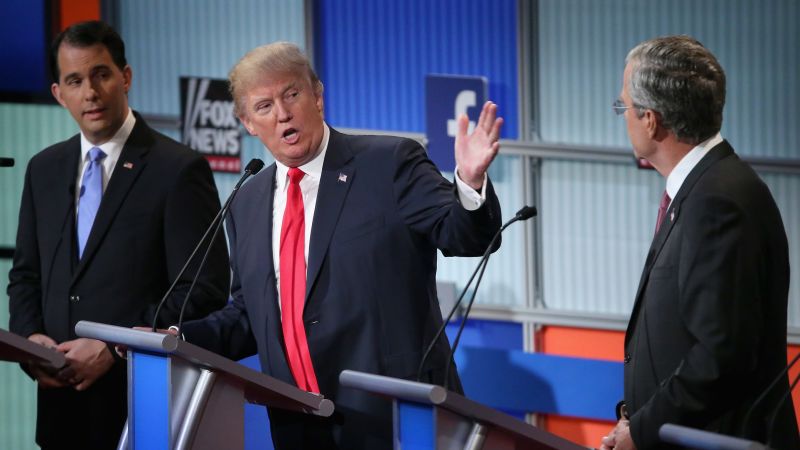 How Trump’s art of the insult plays into debates even when he’s not there