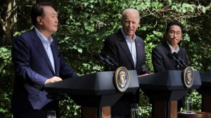 Biden defers to Justice Department in first public answer on special counsel investigation into his son