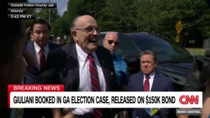 Rudy Giuliani speaks after Georgia surrender