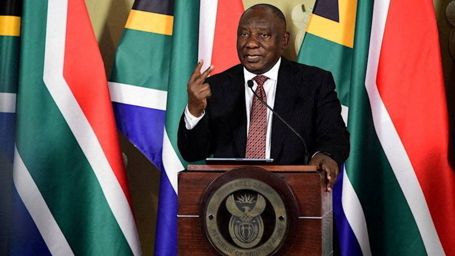 Cyril Ramaphosa seeks to avoid global powers ‘contest’ over Brics expansion