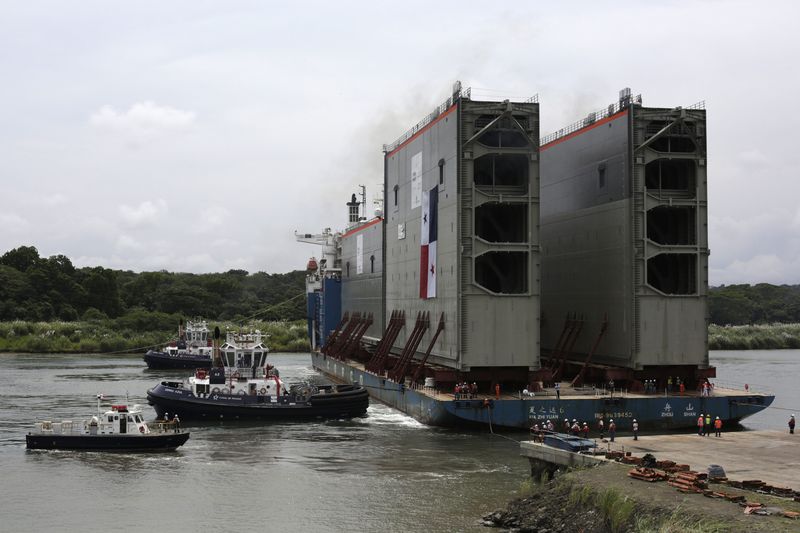 Historic drought, hot seas slow Panama Canal shipping