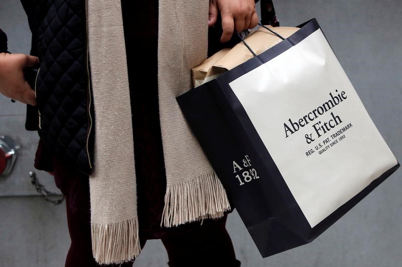 Abercrombie & Fitch raises full-year net sales outlook, sending shares higher