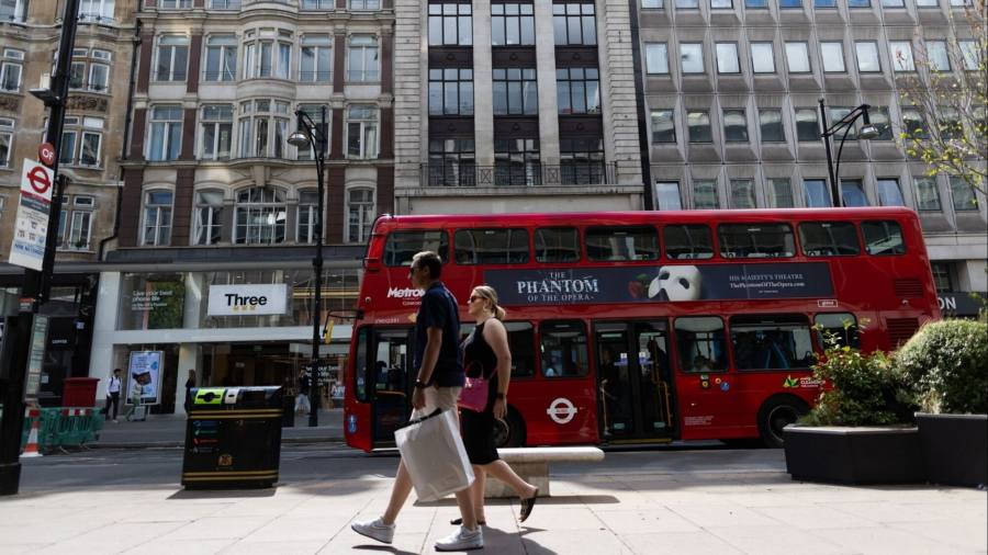 British retail sales fall more than forecast as wet weather curbs spending