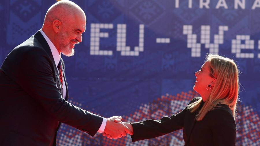 ‘Little Italy’: tourists flock to Albania’s low-cost resorts