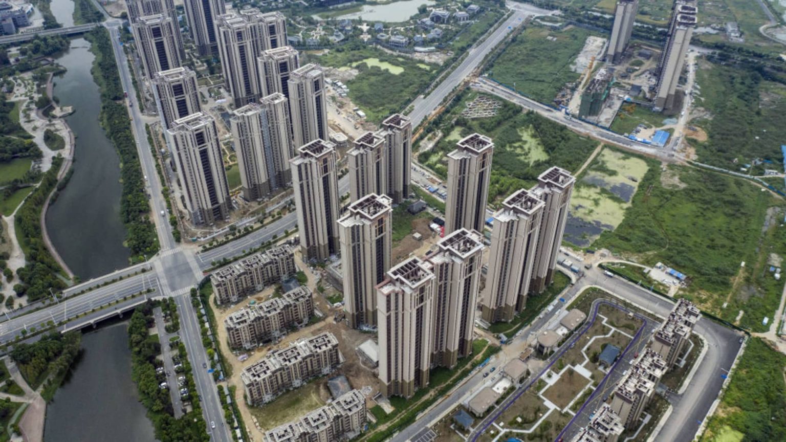 Shares of Evergrande have been suspended amid reports its chairman is under surveillance