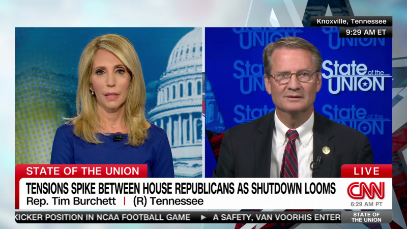 Dana Bash presses GOP Rep on praise for Trump budget with $966B deficit