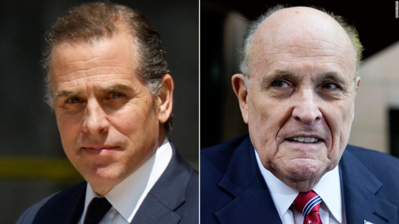 Hunter Biden is suing Rudy Giuliani and his former attorney
