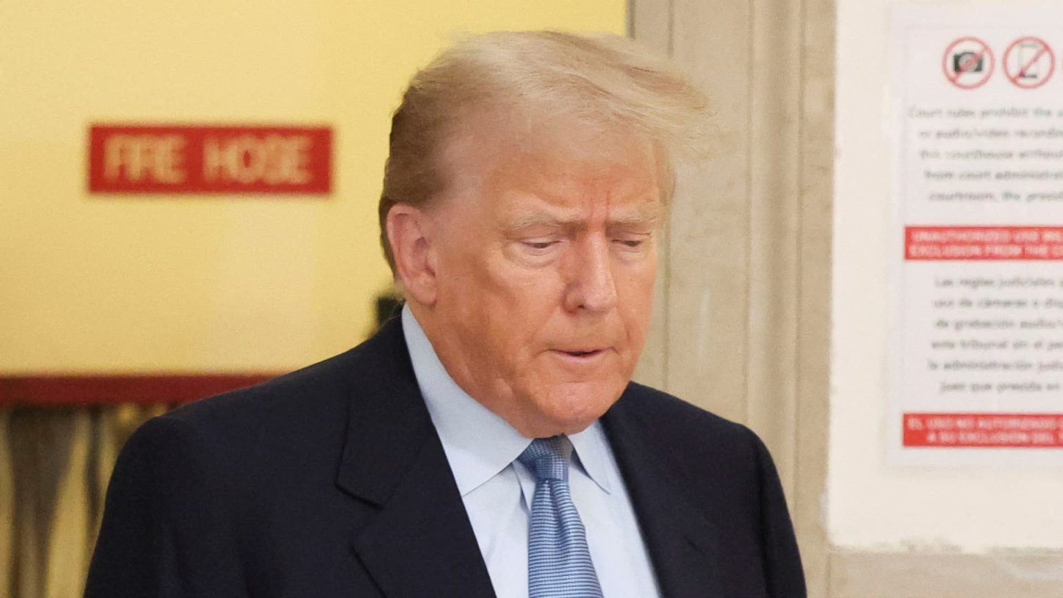Trump threatened with jail time over gag order violation in New York fraud trial