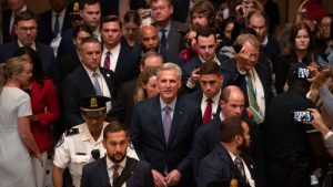 McCarthy has lost the gavel. It was the third shortest speakership in history.