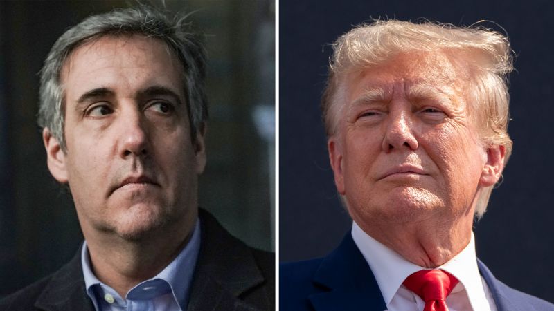 Michael Cohen to take stand in fraud trial of his former boss, Donald Trump