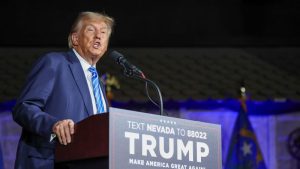 Trump says Biden hasn’t done enough to combat US antisemitism in face of Israel-Hamas war