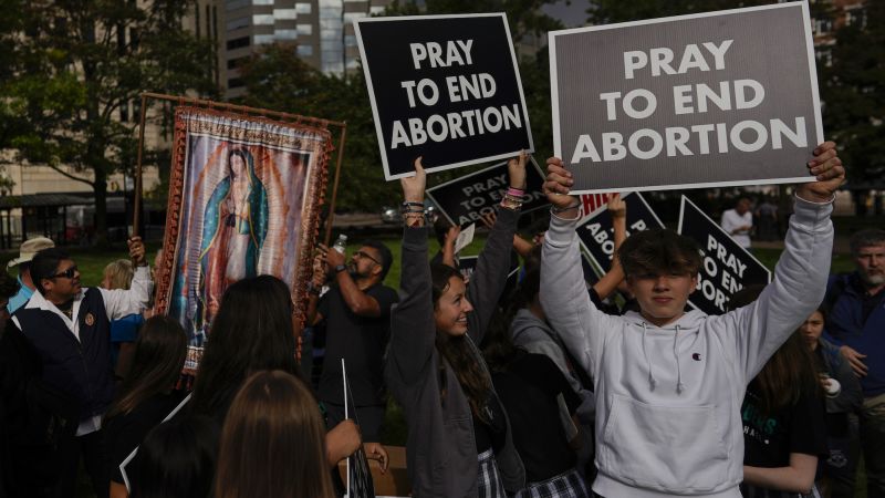 Abortion rights groups have been on a winning streak. Opponents hope Ohio’s Issue 1 offers a reset