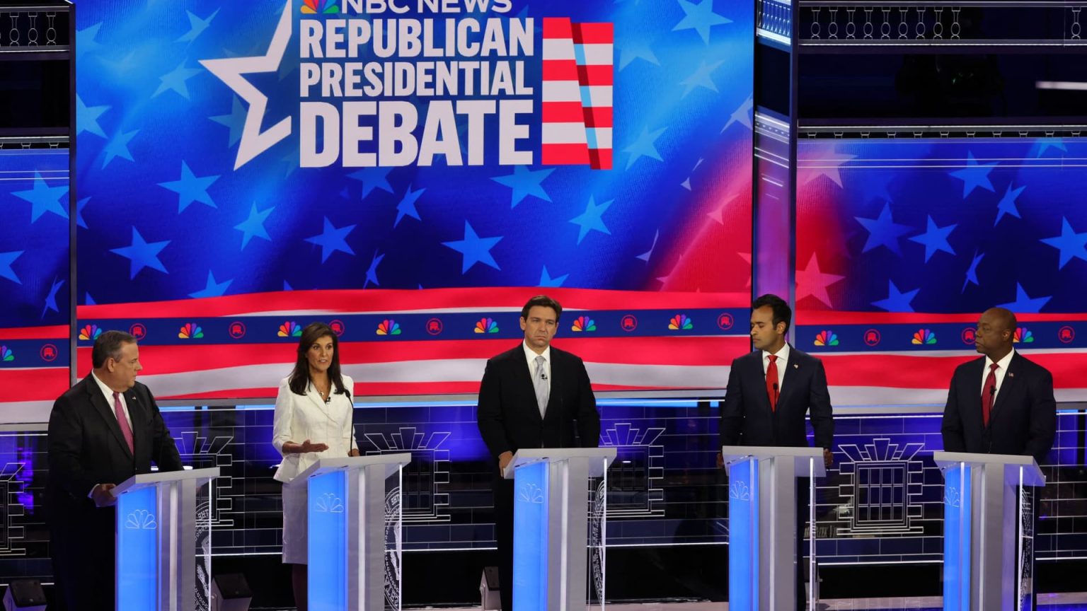 Ramaswamy throws punches, but Haley and DeSantis hit back