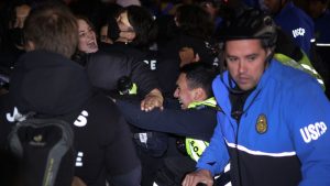 Top House Democrats evacuated from DNC headquarters as police clash with protesters calling for Gaza ceasefire