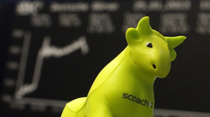 European stocks subdued ahead of central bank speakers; Ryanair shines