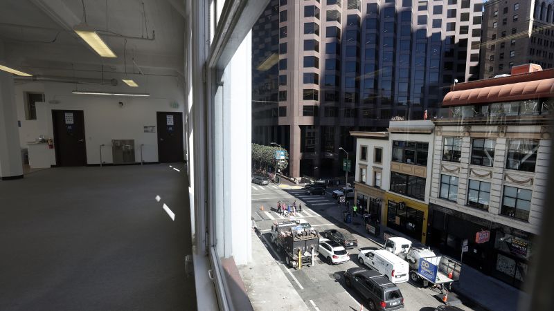 Empty office buildings may meet the same fate as zombie shopping malls