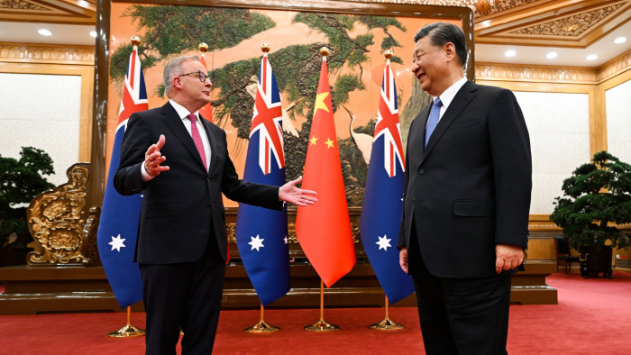 Australia’s PM seeks to balance trade and security tensions in Xi Jinping meeting