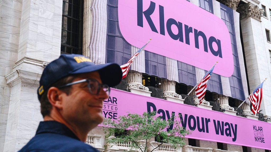 Klarna shares jump in trading debut