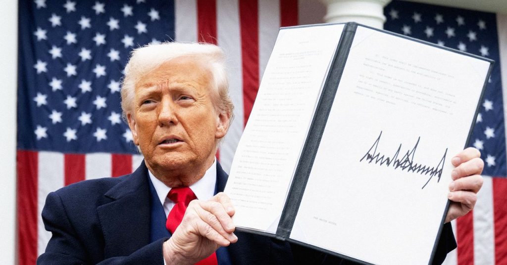 They Bet Against Trump’s Tariffs. Now They Stand to Make Millions